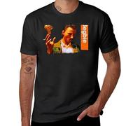 Begbie Throws Glass of Beer Scene from Trainspotting Men's T-Shirt Unisex Black Cotton Print Tee Shirts S