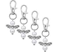 Begchy 30 Ensemble Blanc Gardien Anniversaire NoëL BaptêMe Communion Mariage BaptêMe Pendentif Cadeau de Communion de NoëL