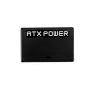 Begchy ATX Adaptateur secteur 24 broches vers 90 degrés RVB Carte mère Câble d'alimentation modulaire DIY Accessoires de Noir
