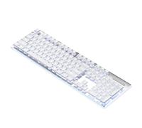 Begchy Clavier mécanique filaire LED silencieux clavier de étanche antidérapant 104 touches lumineuses D
