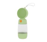 Begchy Gobelet à portable 2 en 1 en matériau de qualité alimentaire pour chiens et , gourde pour animaux de compagnie avec distributeur de nourriture B