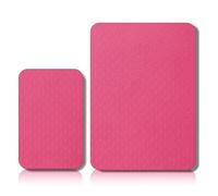 Begchy Lot de 2 tapis amortissants pour machine à coudre, tapis de pédale, tapis pour machine à coudre, réduit les vibrations, le bruit, antidérapant, pièce en caoutchouc pour machine à coudre