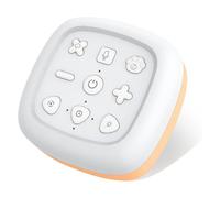 Begchy Machine à Bruit Blanc Sans, 30 Sons, Aide au Sommeil, Veilleuse pour à 7 Couleurs avec Enregistrement de 3 Minutes