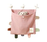 Begchy Organiseur latéral pour lit, sac de rangement pour lit en coton, sac de rangement, sac à suspendre pour vêtements, pour couches, J