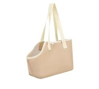 Begchy Porteur poitrine pour chiens, sac portable pour animaux de compagnie, sangle pliable et respirante, sangle pour animaux de compagnie, transporteur côtés souples pour petits chiens et , 21