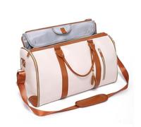 Begchy Sac à vêtements pliable multifonction Sac à vêtements Sac de voyage Sac à vêtements Sac à vêtements à emporter Sac à vêtements Beige
