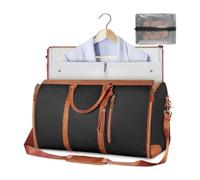 Begchy Sac à vêtements pliable multifonction Sac à vêtements Sac de voyage Sac à vêtements Sac à vêtements à emporter Sac à vêtements Noir