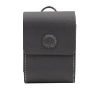 Begchy Sac de transport pour balles de golf, télémètre, résistant aux chocs, étanche, diastimètre, en cuir PU, sac banane portable