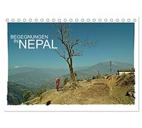 BEGEGNUNGEN IN NEPAL (Tischkalender 2026 DIN A5 quer), CALVENDO Monatskalender: Begegnungen mit den Menschen aus Nepal