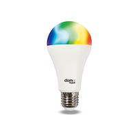 Beghelli - Ampoule LED E27 Alexa Smart GOCCIA 11W RGB-CCT WiFi, Application Compatible, Réglage des Couleurs et de la Lumière Chaude/Froide, Commande Vocale pour Google Assistant, 1 Unité, Blanc
