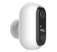 Beghelli - Caméra WiFi Extérieure Full HD, Caméra de Surveillance avec Détecteur de Mouvement, Vision Nocturne, Optique Grand Angle 130°, Dom-e, Compatible avec Alexa et Google Home