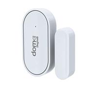 Beghelli - Capteur de Porte WiFi Dom-e pour Système d'Alarme Maison sans Fil et Intelligent, Alarme Périmétrique, Contrôle des Mouvements d'Ouverture et de Fermeture des Portes/Fenêtres, 433 MHz