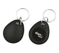 Beghelli - Clé Magnétique Dom-e Antivol pour Système d'Alarme Maison, sans Fil, Domotique Intelligente, Pas de Batterie, Étanche, Accessoire Additionnel pour la Centrale, Porte-clés Compact