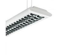 Beghelli Plafonnier extérieur 2 x 58 W IP20 BS500 à suspension design complet 7968