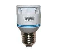Beghelli Sorpresa PowerLED Douille E27 Anti Black-out, Autonomie de 2 Heures, Lumière d'Urgence, Batterie Rechargeable Intelligente, pour LED et CFL Non Compatible avec les Incandescents et Halogènes