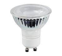 Beghelli - Spot Glass GU10, Spot LED 95°, Ampoule LED Blanche, 6W, 4000K