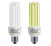 Beghelli Zzz-stop Ampoules LED 20 W E27 blanche, Jaune - (45 mm, 155 mm)