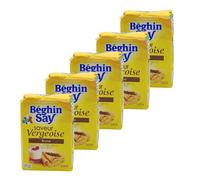 Béghin Say - Lot 5x Sucre vergeoise brune - Paquet 500g