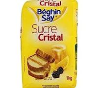 BEGHIN SAY Sucre Cristal en Poudre - Le paquet de 1kg