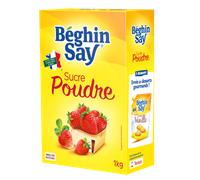 BEGHIN SAY Sucre en poudre en boîte verseuse - 1 kg
