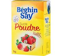 Beghin Say Sucre en poudre - La boite de 1kg