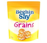 BEGHIN SAY - Sucre Grains - Reste Intact et Croquant à la Cuisson · La Petite Touche Décorative pour les Envies de Chouquettes et Brioches - le sachet de 350 g - Le Lot De 4
