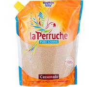 Béghin Say Sucre La Perruche Pure Canne Cassonade 750g (lot de 6)