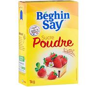 Béghin Say Sucre Poudre 1Kg (lot de 6)