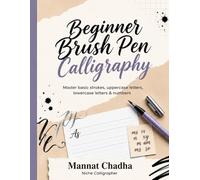 Beginner brush pen calligraphy