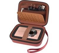 Beginner Digital Camera Bag 8X Digital Zoom HD 21MP 1080P HD 2.7"" Small Storage Case (Brown)
