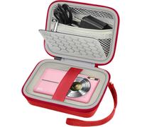 Beginner Digital Camera Bag 8X Digital Zoom HD Digital Camera 21MP 1080P HD 2.7"" Small Storage Case (Red)