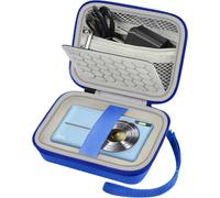 Beginner Digital Camera Bag 8X HD Digital Zoom 21MP 1080P HD 2.7"" Small Storage Case (Blue)