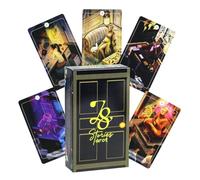 Beginner Tarot Deck - Portable Divination Card Game, Tarot Stories Deck Set, Fortune Telling Cards for Office Break Travel Home Use, Tarots Reading Game, Spiritual Oracle Decks for Entertainment Use