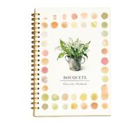 Beginner Watercolor Workbook, Watercolour Paint Workbooks Set with Paint Brush for Adults Teens, Easy Nature Scenes Watercolor Paint Set, Art Crafts Painting Supplies, Beginner Friendly Painting Kit
