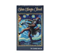 Beginners Playing Cards, Cute Board Game, 4,06 x 2,36 pouces Standard Tarot Decks with Guide Build, Home Accessories for Friends Family, Fate Divination, Gathering, Events, and Daily Playtime