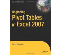 Beginning Pivottables In Excel 2007