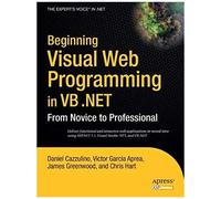 Beginning Visual Web Programming In Vb .Net