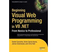 Beginning Visual Web Programming In Vb .Net