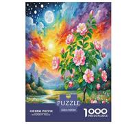 Begonia Fleur Puzzle 1000 Pièces Educa Jouet en Bois Divertissement Créatif DécoRation Intérieure Jeu Éduchatif Challenge Toy Adultes & Enfants des 14 Ans 70x50cm/1000pcs