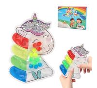 Begonia Jouets sensoriels en PVC de couleurs assorties, jouets sensoriels, jouets sensoriels pour l'autisme, jouets squeezables, jouets anti-stress pour enfants, apprendre à trier les couleurs