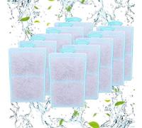 Begonia Lot de 10 pastilles filtrantes de rechange pour Tetra EasyCrystal Pack 250/300, pastilles filtrantes avec charbon actif et zéolithe, cartouches filtrantes d'aquarium pour cartouches Tetra