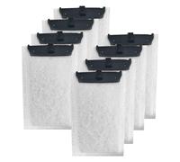 Begonia Lot de 8 tampons filtrants de rechange avec charbon actif pour Tetra EasyCrystal Filter 250 & EasyCrystal FilterBox 300, filtre de rechange pour aquarium Tetra ReptoFilter