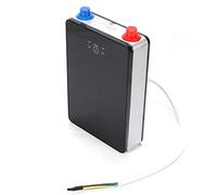 Begoniape Chauffe-eau instantané, 6500 W, 30 à 55 °C, chauffe-eau électronique, vertical, en acier inoxydable, étanche, chauffe-eau instantané, buse de douche