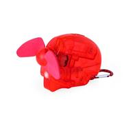 Begoon Ventilateur et Vaporisateur Portable, 35 ml, Compact et Léger (Rouge)
