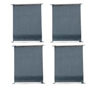 BeGrit Lot de 4 Générique Toile pour rouleuse 70mm Toile de Rechange pour Rouleuse Blague à Tabac Toile de Remplacement pour Machine à Rouler Compatible avec la Plupart des Machines 9,4 x 7 cm