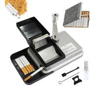 BeGrit Machine à Tuber φ 8mm Cigarettes de Machine avec étui Cigarette Machine pour roulage de cigarettes Tubeuse Manuelle Machine à Cigarette, Machine à Bourrer, Machine à Rouler de Cigarette