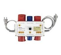 Beha Amprobe 1343D Adaptateur de mesure mâle CEE 16 A 3 pôles, mâle CEE 16 A 5 pôles, mâle CEE 32 A 5 pôles, Secteur mâle C14, Prise mâle + contact de G