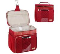 Behaesty Trousse de toilette de voyage pour femme, résistante à l'eau, trousse de toilette portable à suspendre pour voyage, dortoir universitaire, salle de bain, salle de sport, panier de douche