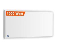 Behaglich Chauffage d'appoint 1000W, Chauffage Infrarouge, de 10 à 20 m² | Radiateur Électrique Soufflant Économique, Protection contre la Surchauffe, Silencieux, Pour Salle de Bain, TÜV