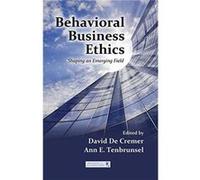 Behavioral Business Ethics Inconnu (Auteur)